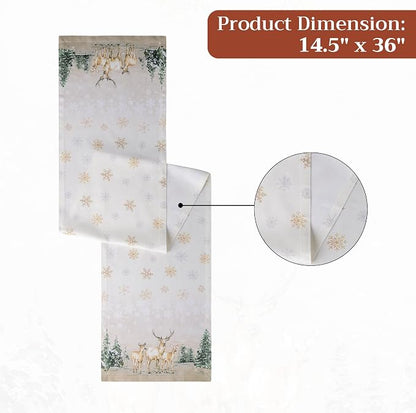 Maison d' Hermine Table Runner 100% Cotton 14.50" x 36" | Table Runners 36 - Image 7