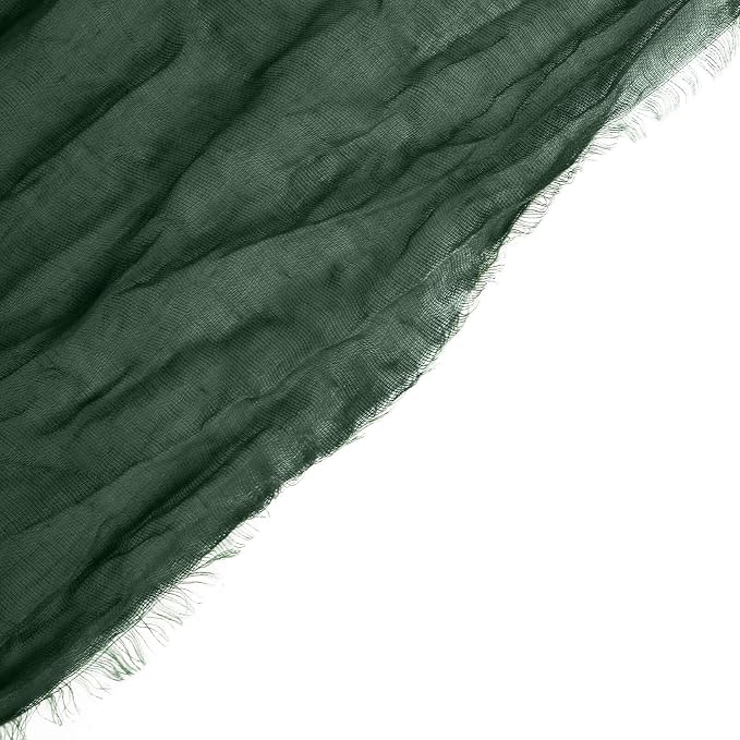 Efavormart 5 Pack 24"x19" Moss Green Matte Gauze Cheesecloth Napkins, Forest - Image 7