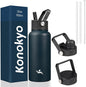 Konokyo 32 oz Insulated Stainless Steel Water Bottle by Konokyo
