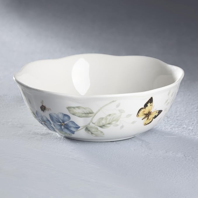 Lenox Butterfly Meadow 4-Piece All-Purpose Bowls, Salad Bowl Set - Image 6