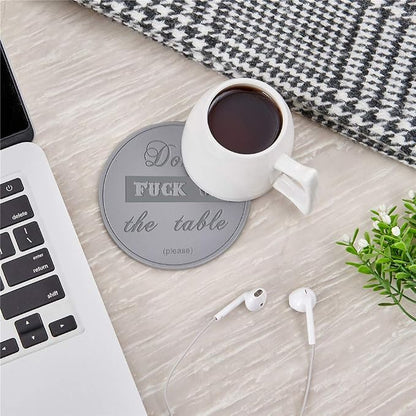 Funny Coasters, Perfect Housewarming Hostess Gifts, Protect Furniture from - Image 3