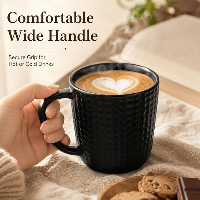 20 oz Ceramic Coffee Cup with Handle, Office and Home, Coffee Cup - Image 4
