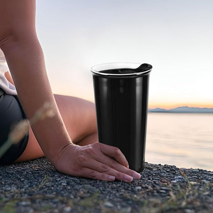 Ceramic Travel Mug, 12oz Unique To Go Coffee Mugs - Image 4