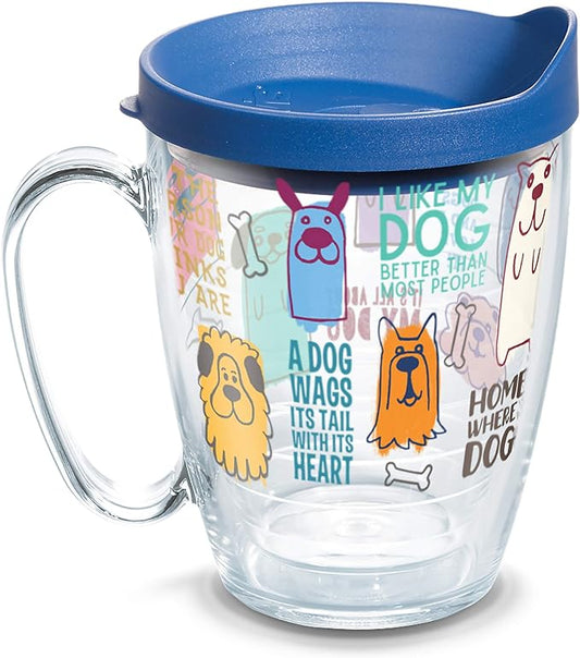 Tervis Dog Sayings Made in USA Double Walled Insulated Tumbler Travel Cup Keeps by TervisTumblerCompany