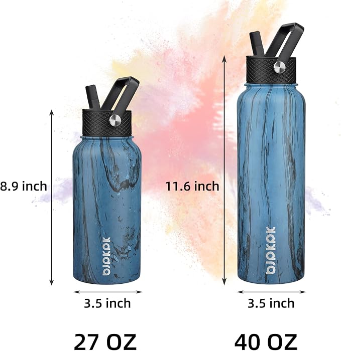 BJPKPK 40oz Insulated Water Bottle - Image 4