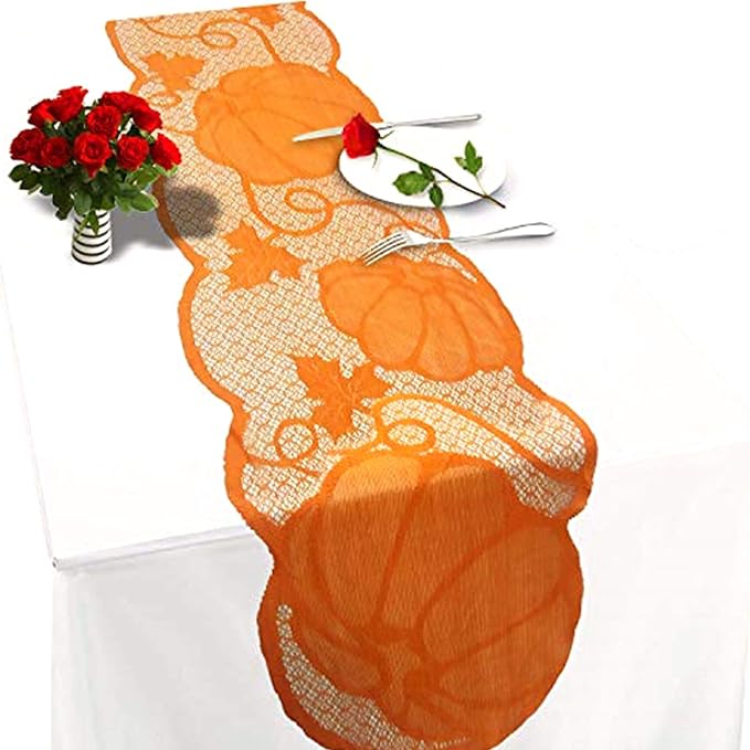 Fall Table Runner Fall Decorations by Camlinbo