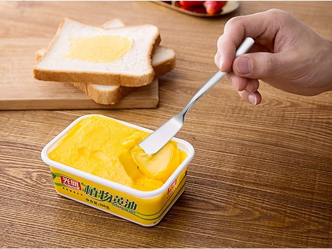 Stainless Steel Butter Knife Set of 12, Spreader Knives - Image 6