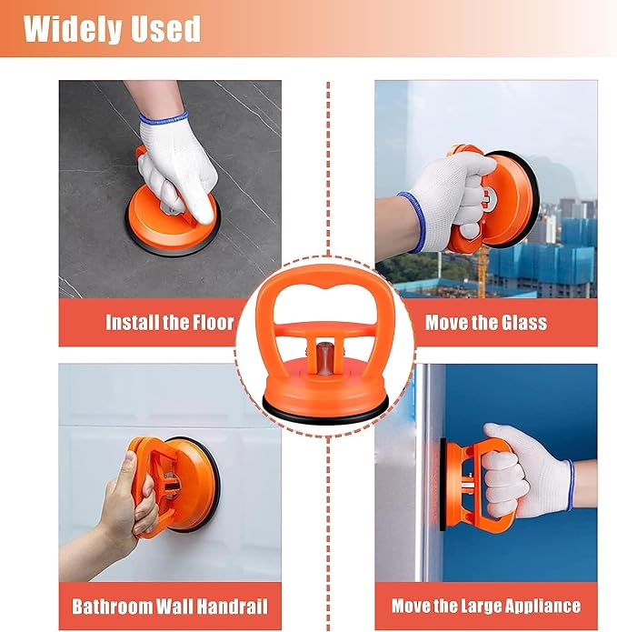 2 Pack Dent Puller, Car Dent Puller, Suction Cup Dent Puller Handle Lifter - Image 4