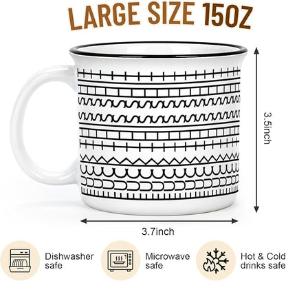 YHRJWN 15 Oz Hidden Message Coffee Mug – Funny F This S Ceramic Cup - Image 7