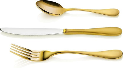 Artaste 56907 Rain 18/10 Stainless Steel Flatware 36-Piece Set, Service - Image 3