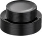 PULOTE 60 PCS Black Plastic Plates - Include 30 Dinner and 30 Dessert Plates, Black Disposable for Party,Birthday & New Year