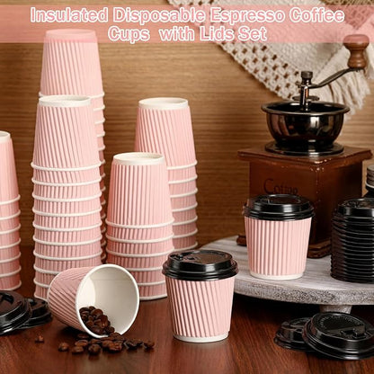 Uiifan 100 Set 4oz Disposable Espresso Cups - Image 4