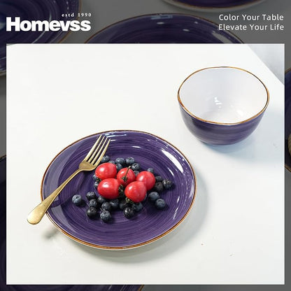 Highland 16-Piece Dinnerware Set Service - Image 4