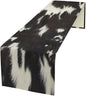 Cow Skin Print Table Runner, Rustic Country Farmhouse Animal Fur Skin Western by SHElifestyle