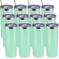 Volhoply 12 Pack Skinny Tumblers by LiveFully%EF%BC%8CDrinkFreely%E2%80%94KeepGoingwithVolhoply%EF%BC%81