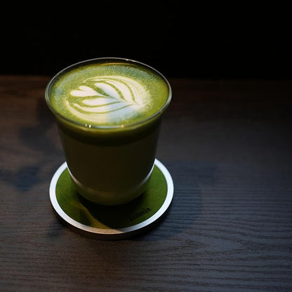 Green Absorbent Coaster Set - Image 3