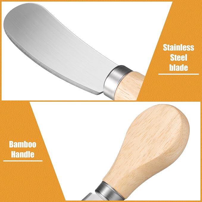 48 Pcs Cheese Spreader Knives - Image 4