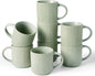 famiware Coffee Mug Set for 8, Star 12 oz Catering Mugs Cup Set by Famiware