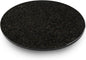 Koville 16'' Black Marble Lazy Susan for Kitchen Counter, Marble Turntable for Dinning, Lazy Susan Organizer for Cabinet, Serving Rotation Spinning Tabletop Organizer Swiveling, Spice Rack Storage