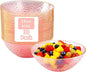 Tinybee 30 Pack Pink Plastic Bowls by Tinybee