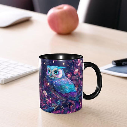 FyLybois Owl Coffee Mug 11 Ounce Mugs Ceramic Tea Cup Drinking Water Cups | - Image 7
