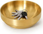 7.4" Gold Decorative Bowl Key Bowl Stainless Steel Fruit Bowl Modern Stylish by Philbinden
