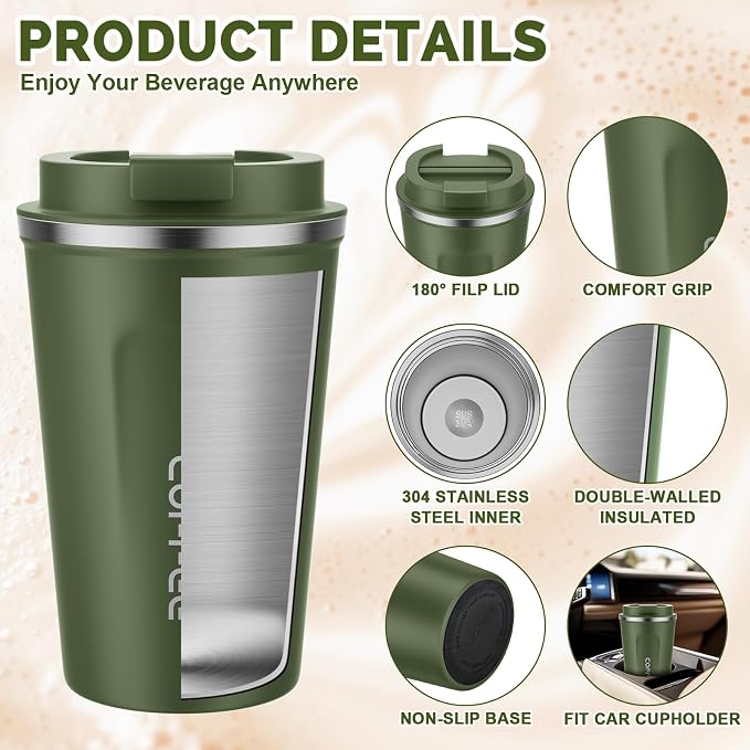 CS COSDDI 12 oz Stainless Steel Vacuum Insulated Tumbler - Image 5