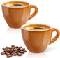 Pilnocok Ceramic Espresso Cups Set of 2, 2.5 oz Coffee Small Mugs | Demitasse by Pilnocok