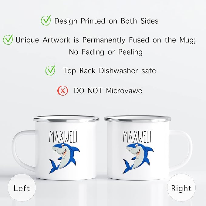 Personalized Mug for Kids, Girls | Customized Hot Chocolate, Coffee & Milk Cup - Image 2