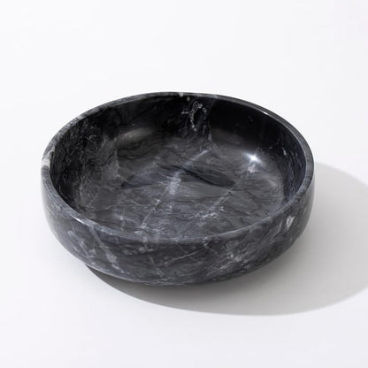 6.7" Large Decorative Bowl, Natural Marble Decorative Bowls - Image 8