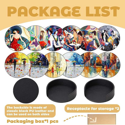 Coasters Set of 12 - Image 3