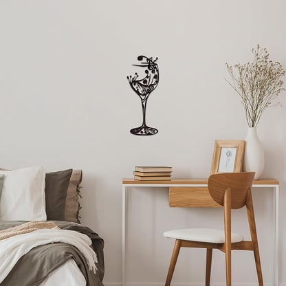 Oubasa Black Metal Wall Art for Kitchen - Image 5
