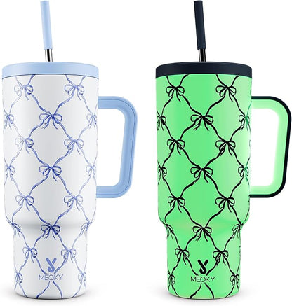 Meoky Glow in the Dark Tumbler: 40 oz Tumbler by MEOKY