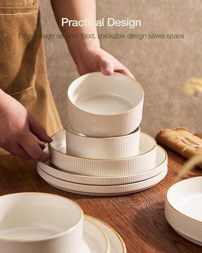 Famiware Star Stoneware Dinnerware Sets - Image 6