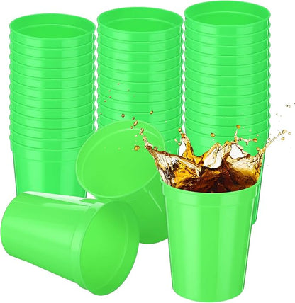 Yungyan 36 Pack 16 oz Stadium Cups Reusable Plastic Cups Blank Drink Stadium by Yungyan