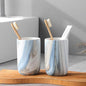 Blue Marble Toothbrush Holders by BSDISP