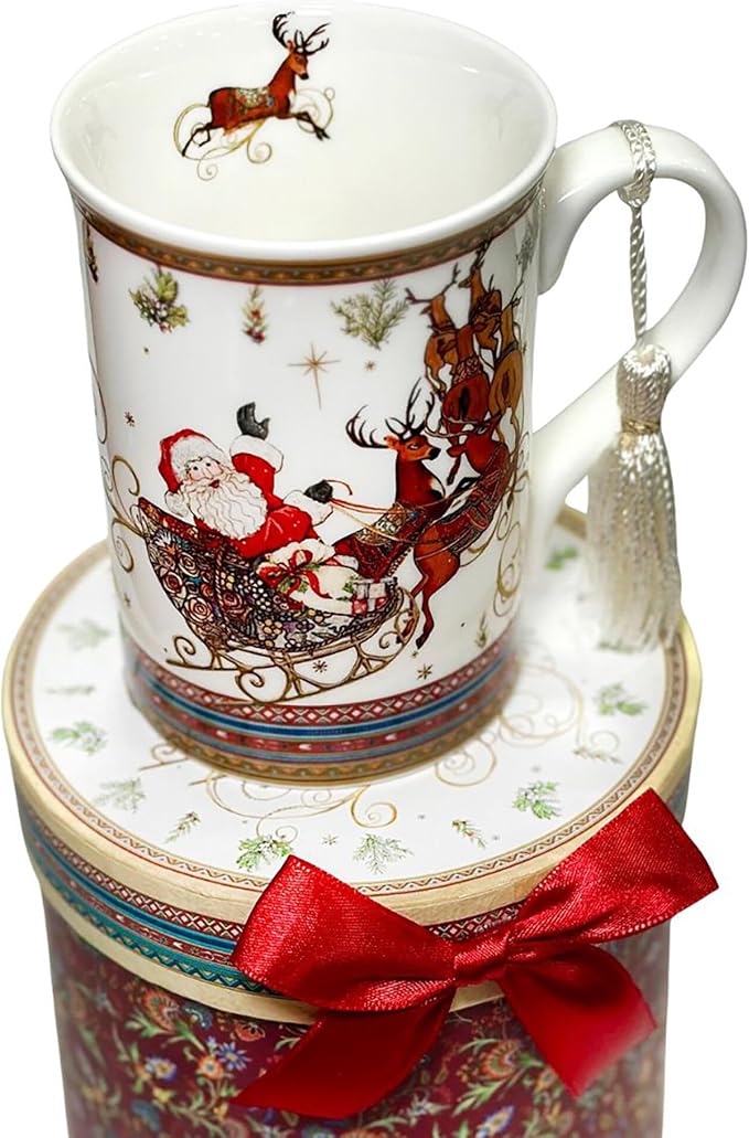 STP GOODS Porcelain Tea/Coffee Cup in Gift Box Fine Porcelain Coffee Cup Tea - Image 3
