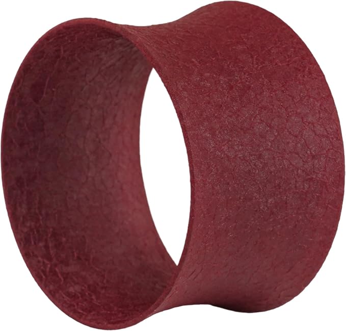 ITOS365 Red Napkin Rings Set of 12, Round Metal Napkin Ring Holder, Napkin - Image 5