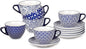 Selamica Ceramic 8 oz Cappuccino Cup Set by Selamica