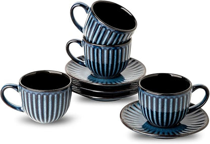 Hasense 4 Oz Espresso Cups by Hasense