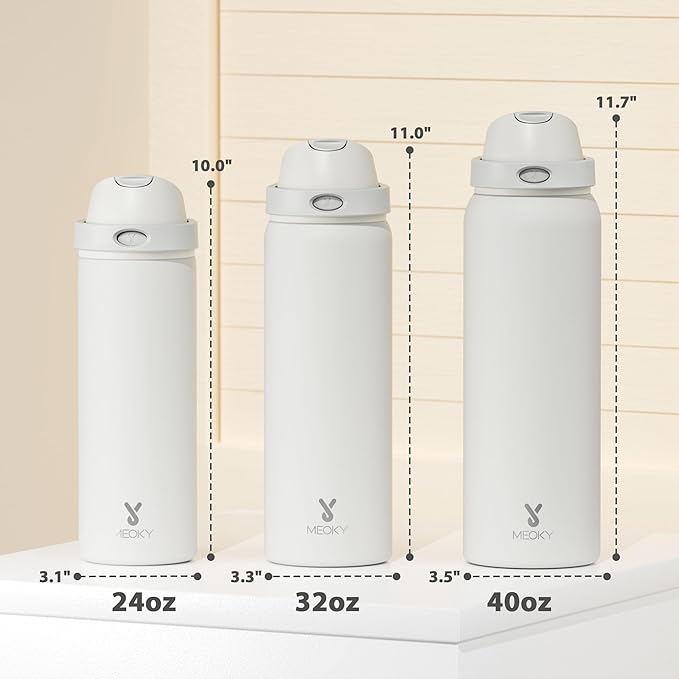 40 oz Insulated Water Bottle - Image 2