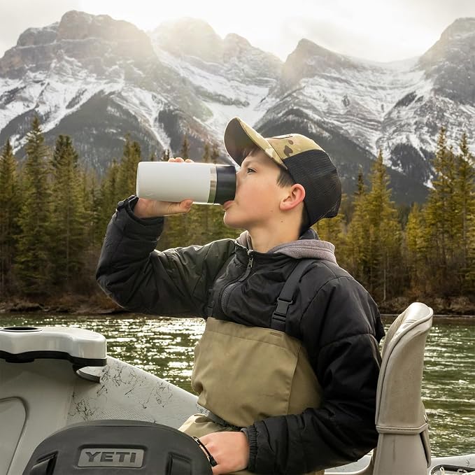 YETI Rambler 12 oz Travel Bottle, Stainless Steel, Vacuum Insulated - Image 4