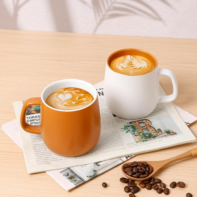 Ceramic Mug Set Porcelain Coffee Cups Set, Special Glaze Tea Cups Mug - Image 7