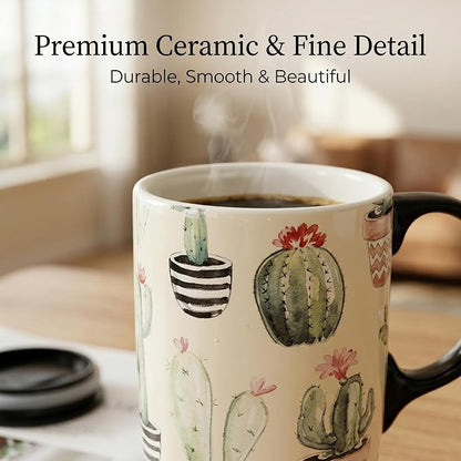 Topadorn 17oz Ceramic Travel Mug - Image 8