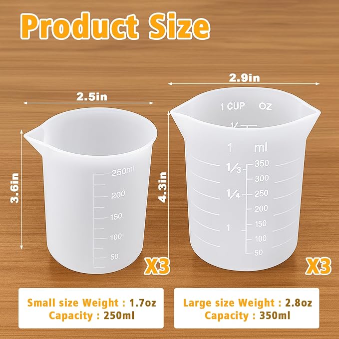 Palksky Silicone Measuring Cups - Image 6