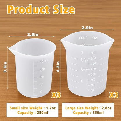 Palksky Silicone Measuring Cups - Image 6