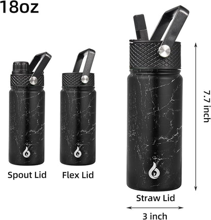BJPKPK 18oz Insulated Water Bottle - Image 2