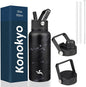 Konokyo 32 oz Insulated Stainless Steel Water Bottle by Konokyo