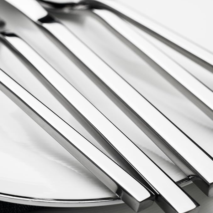 Alata Cube 20-Piece Forged Flatware Set, Service - Image 6
