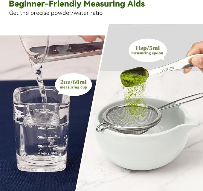 Joiish Matcha Whisk Set, 10-Pcs Matcha Kit - Image 2
